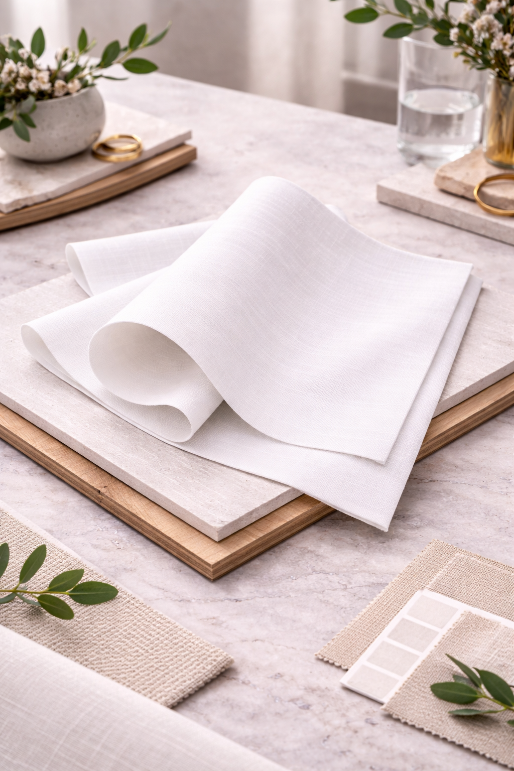Maxi Linen | Porcelain